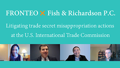 Fish & Richardson P.C. Webinar Reportのサムネイル