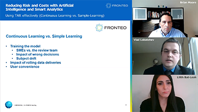 Using TAR effectively (sample-based vs. continuous learning)のサムネイル