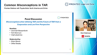 Webinar: Common Misconceptions in TAR (Technology Assisted Review)のサムネイル
